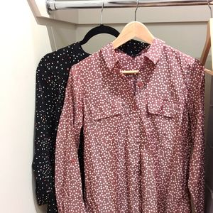 Pink Patterned blouse